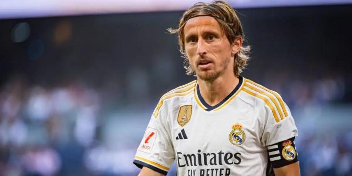 Luka Modric quiere tener más minutos en el Real Madrid y por eso se molestó con el entrenador Carlo Ancelotti