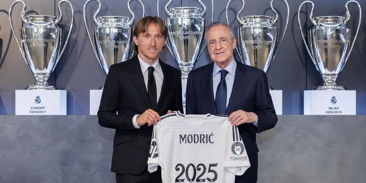 Luka Modric renovado en el Real Madrid / Foto: Real Madrid