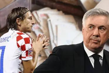Luka Modric se tomó más en serio que nunca el parate para jugar con Croacia y le manda un mensaje a Ancelotti