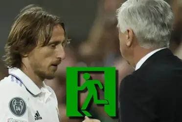 Luka Modric no tiene espacio en el Real Madrid y su futuro estaría en otro equipo, donde llegaría como figura