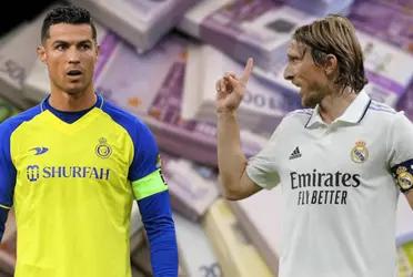 Luka Modric también tuvo una fuerte propuesta desde medio oriente que terminó con negativa rechazando una verdadera fortuna