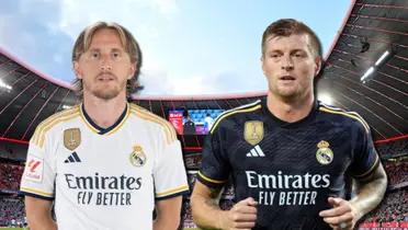 Luka Modric y Toni Kroos, jugadores del Real Madrid
