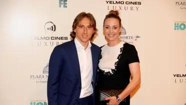 Luka Modric y Vanja Bosnić en un evento social / Foto: A Bola