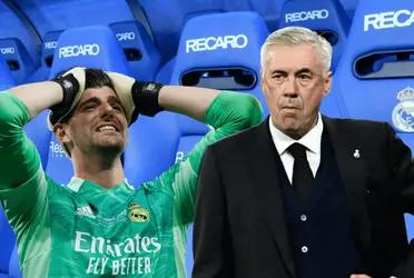 Lunin atajó en las dos presentaciones de Real Madrid en la pretemporada y ahora se viene el clásico