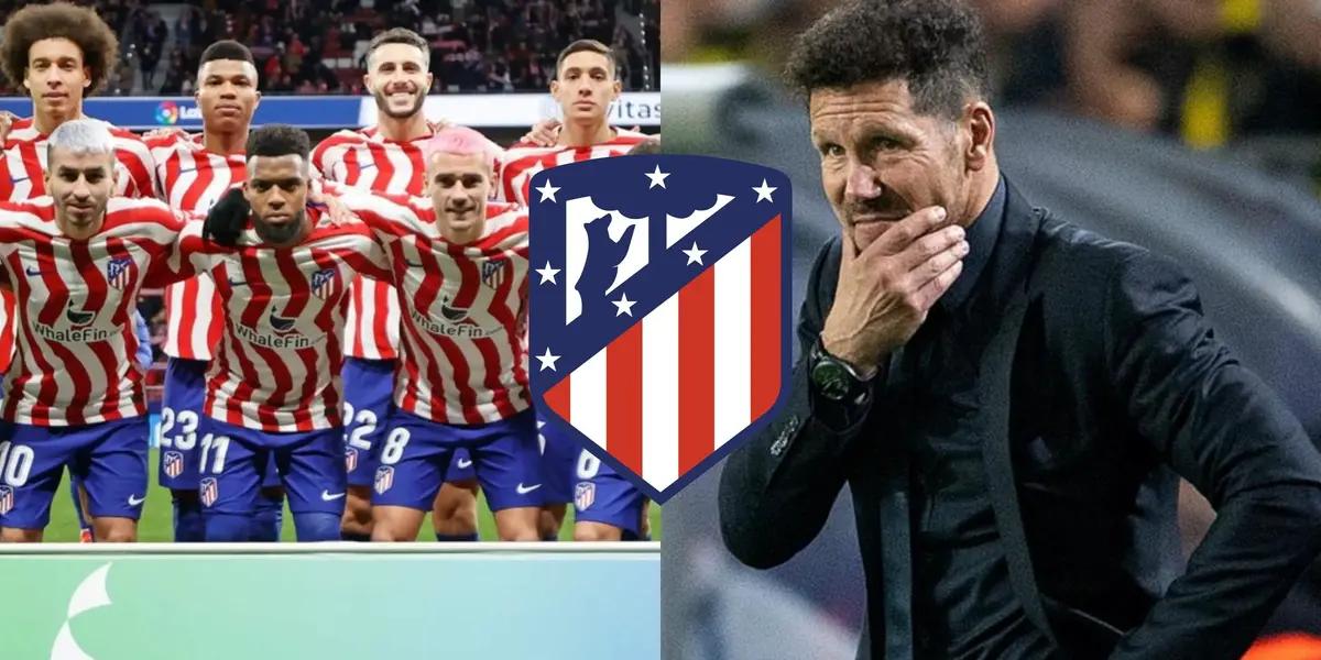 Malas noticias para el Cholo Simeone