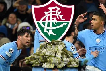 Manchester City le está ganando al Fluminense sin despeinarse y un jugador del equipo inglés es más caro que todo el cuadro brasileño