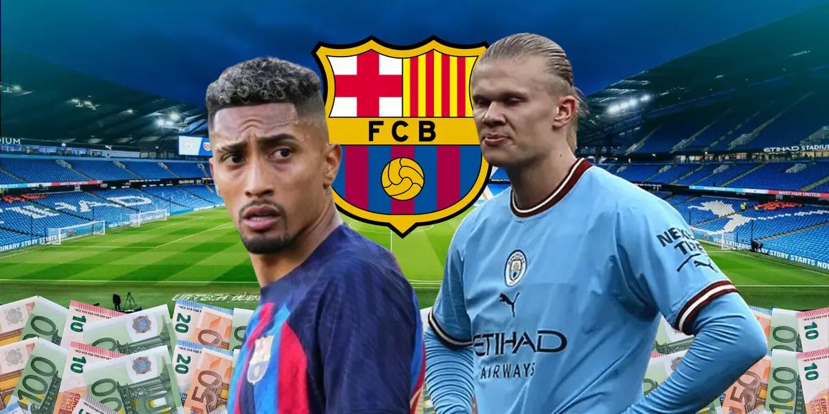 Manchester City podría quedarse con Raphinha pero para eso deberá desembolsar una buena cantidad de euros