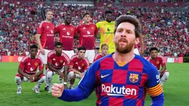 Manchester United - Lionel Messi (Foto: X de Manchester United)