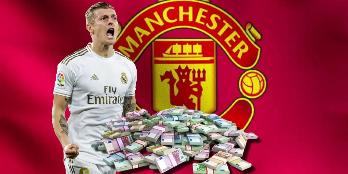 Manchester United ofertó por Toni Kroos, para sacarlo del Real Madrid en el siguiente mercado de pases