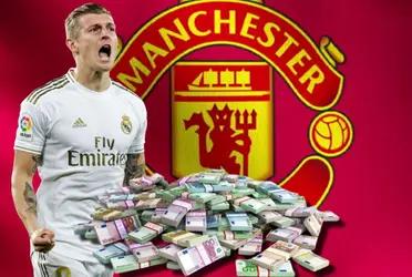 Manchester United ofertó por Toni Kroos, para sacarlo del Real Madrid en el siguiente mercado de pases