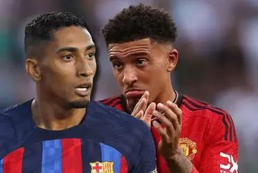 Manchester United quiere a Raphinha por Sancho, pero el FC Barcelona necesita otro jugador y lo quiere