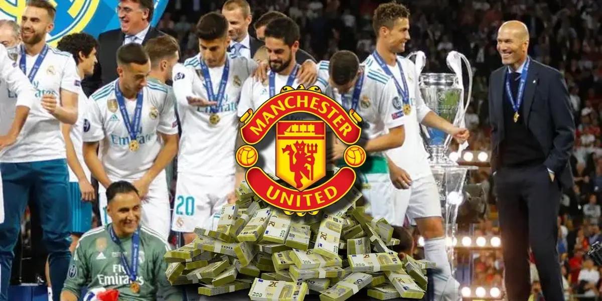 Manchester United se sigue fijando en el Real Madrid para poder reforzar su plantel y cambiar su mala situación