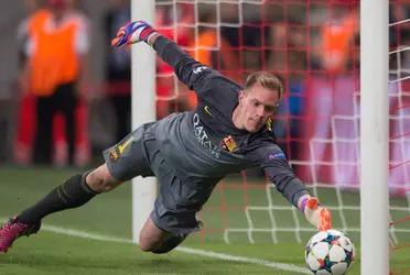 Marc-André Ter Stegen no se ha recuperado de una indisposición que lo tiene a mal traer en los últmos dìas, por precaución, el arquero no será parte del equipo y se tomará unos días más para componerse.