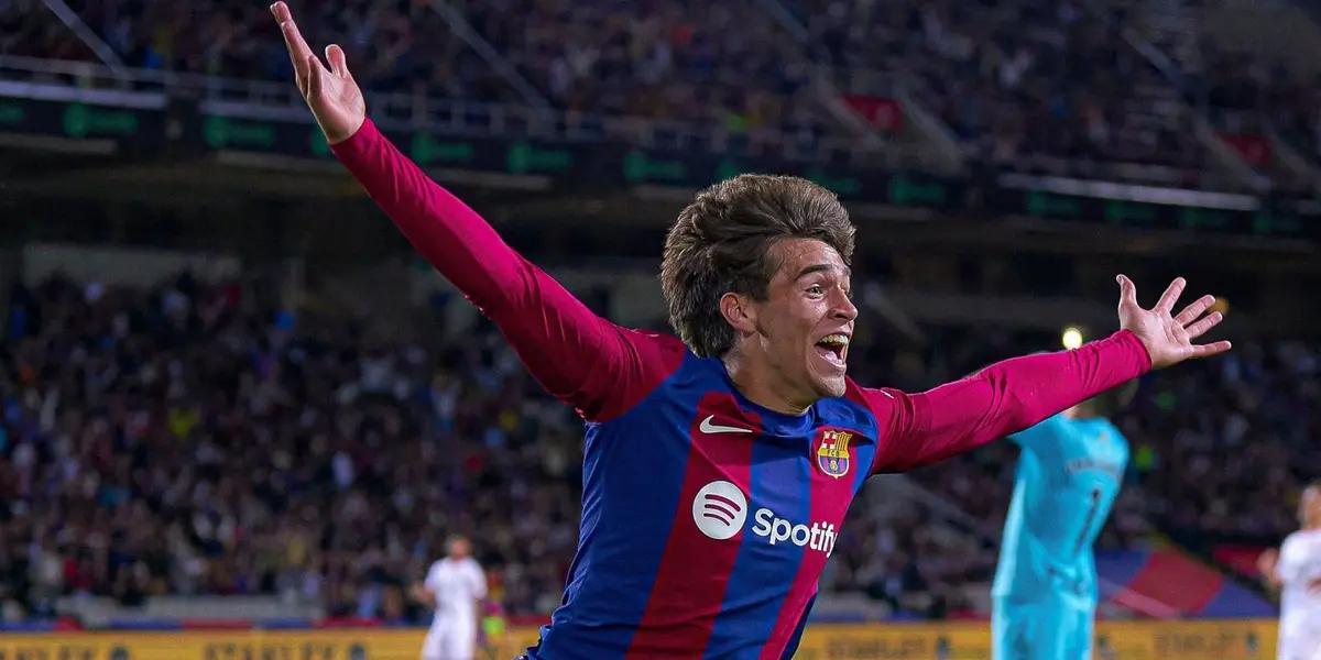 Marc Guiu fue el protagonista en el FC Barcelona, por que le dio la victoria sobre el Athletic