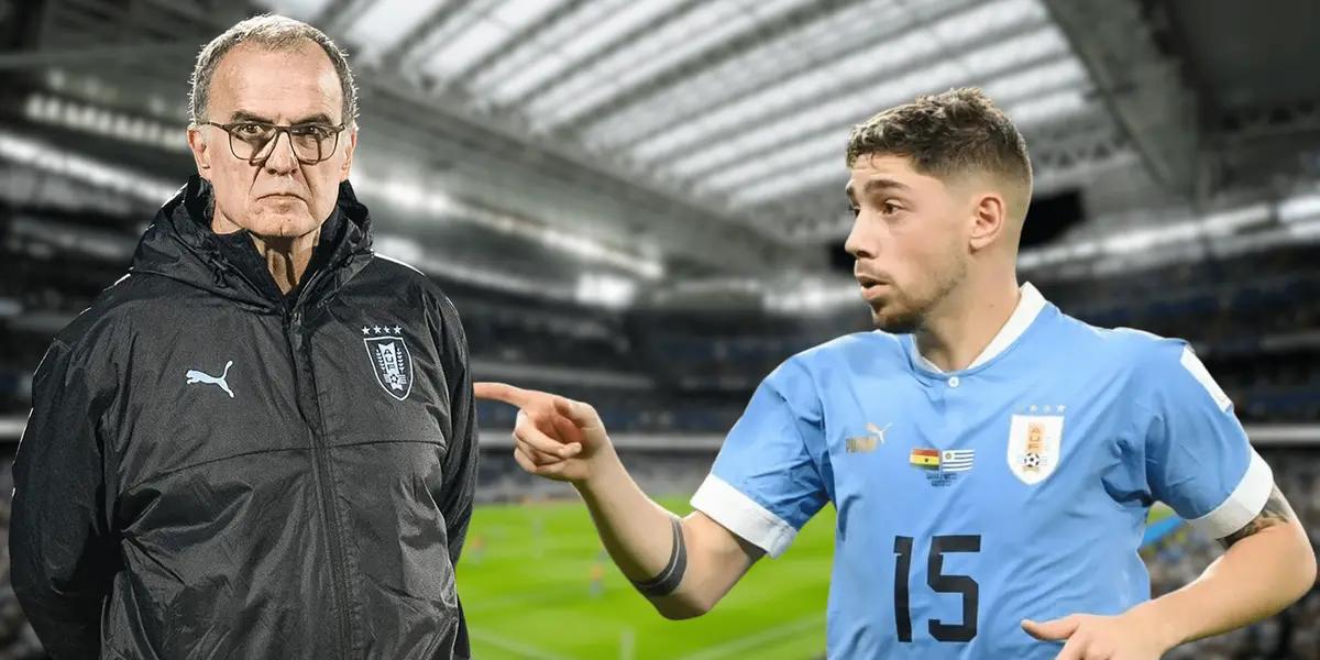 Marcelo Bielsa tiene en claro una decisión en favor de Federico Valverde que genera satisfacción en Real Madrid