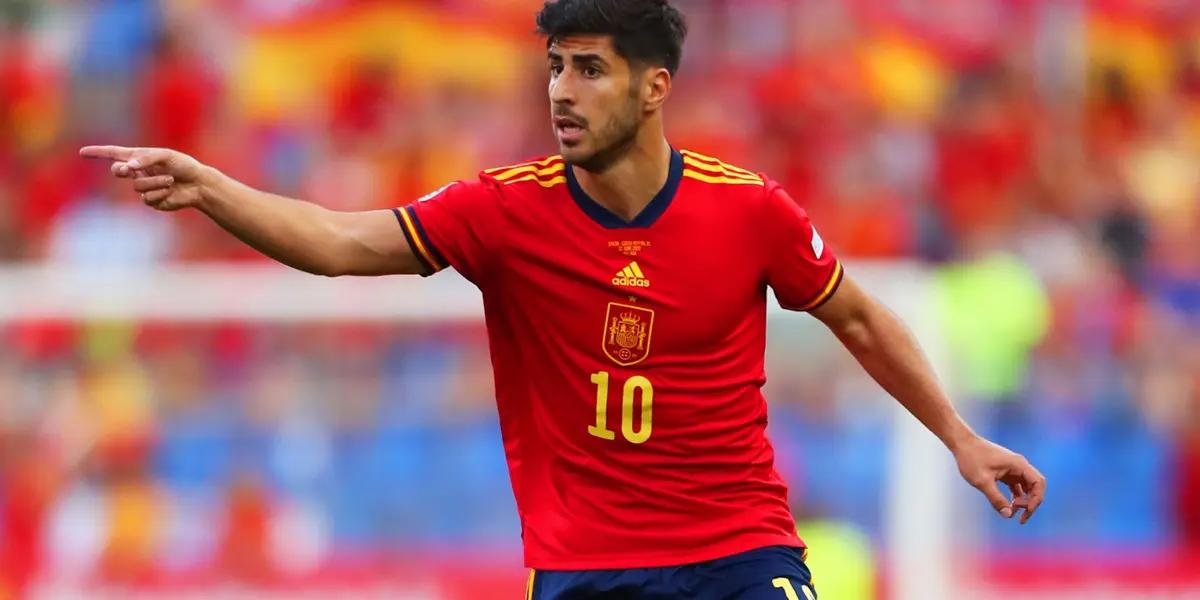 Marco Asensio es uno de los grandes ausentes que tiene la Selección Española con el DT Luis De la Fuente