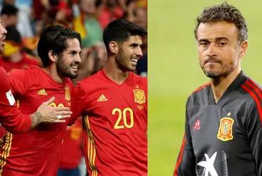 Marco Asensio es uno de los principales apuntados en la Selección de España, sin embargo para el entrenador, su puesto es indiscutido.