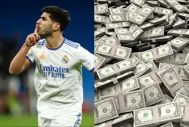 Marco Asensio rechazaría una oferta de entre 35 y 40 millones de euros del Newcastle para irse libre del Real Madrid en 2023 y poder negociar el con su nuevo club en libertad de acción.
