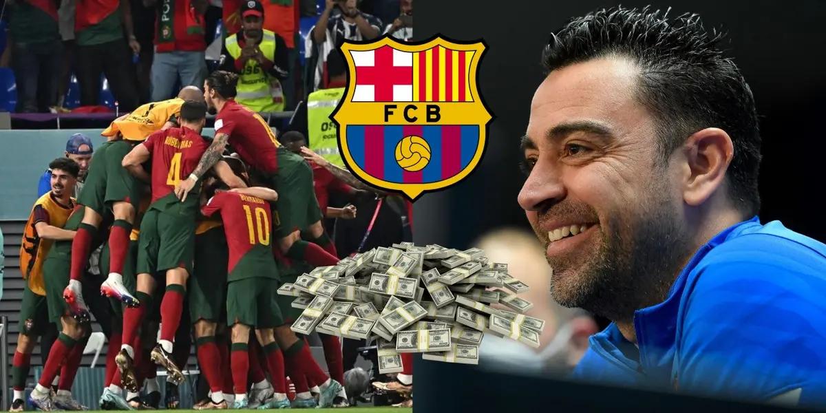 Marcó el tercer gol de Portugal en la victoria por 3-2 sobre Ghana.