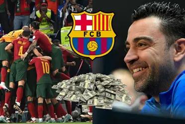 Marcó el tercer gol de Portugal en la victoria por 3-2 sobre Ghana.