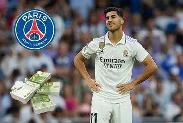 Marcos Asensio podría dejar Real Madrid y suena fuerte en PSG donde podría recibir este sueldazo