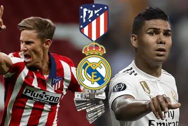 Marcos Llorente habría rechazado una oferta similar a la que recibió Casemiro porque el quiere ir por la gloria con el Aleti.