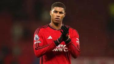 Marcus Rashford subió esta historia justo después de la victoria del Barcelona