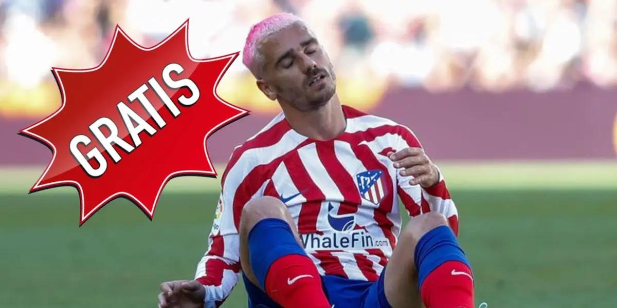 Más allá de ser uno de sus mejores jugadores el Atlético decidió regalar a Griezmann