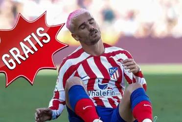 Más allá de ser uno de sus mejores jugadores el Atlético decidió regalar a Griezmann