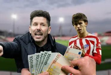 Más allá de ser usado por Simeone, su venta supondría una gran suma de dinero para los Colchoneros