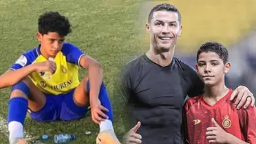 Más competitivo imposible, mira en lo que rivalizó Cristiano Ronaldo con su hijo