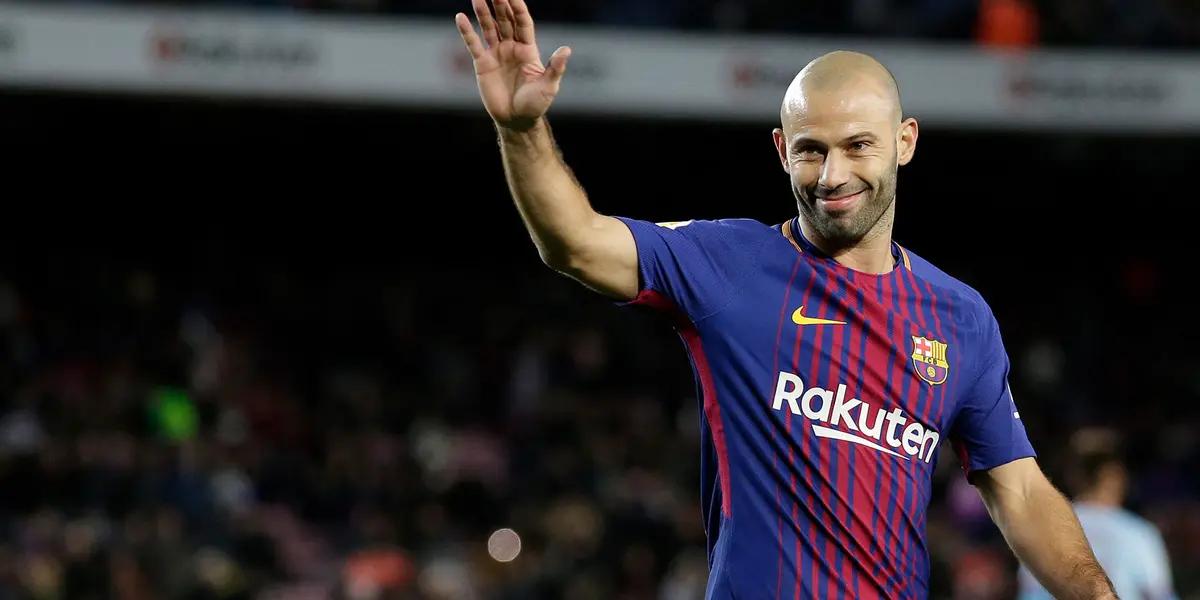 Mascherano recuerda su llegada al Barca.