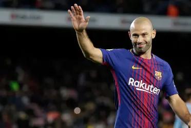Mascherano recuerda su llegada al Barca.