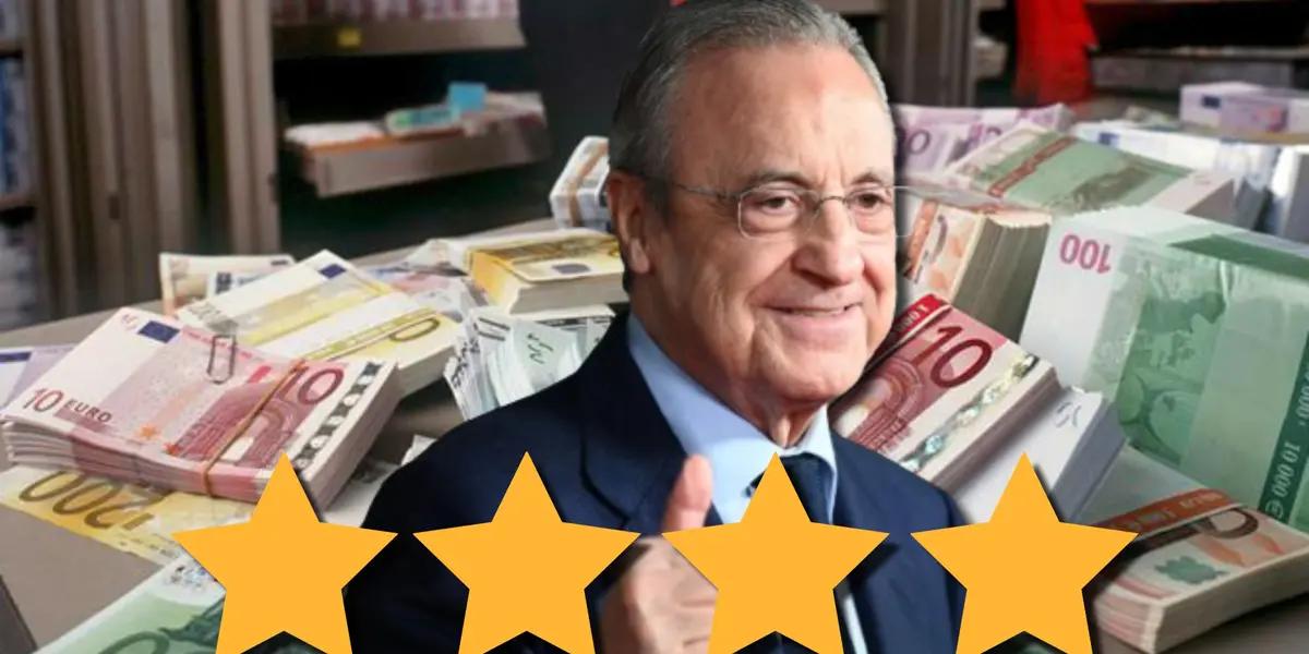 Masterclass de Florentino, los 4 cracks que llevará al Madrid con solo 150 kilos