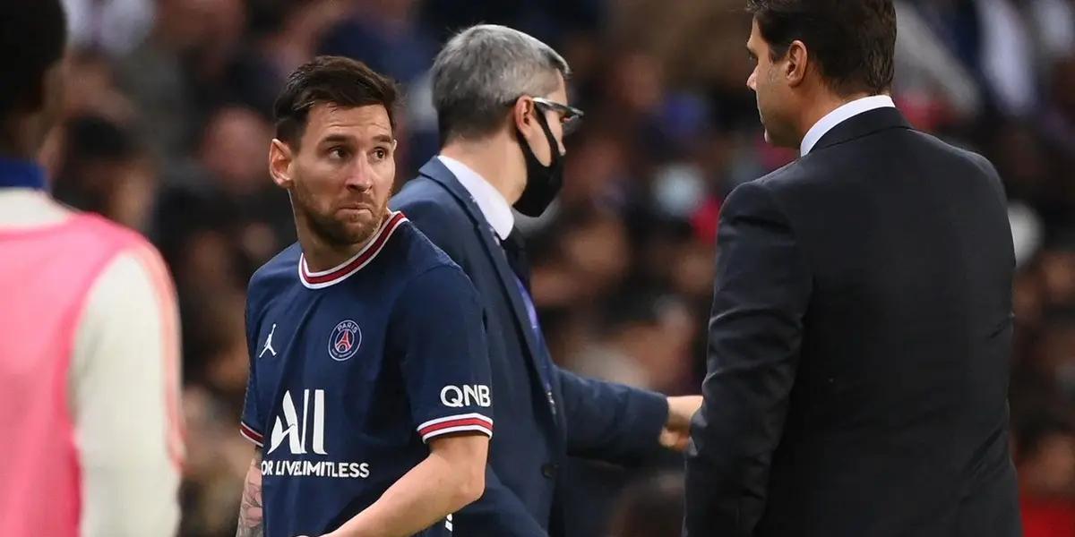 Mauricio Pochettino decidió reemplazar a Messi en el segundo tiempo y, cuando se cruzaron, el futbolista tuvo un curioso gesto mientras el DT le hacía una pregunta. ¿Qué consecuencias traerá para ambos está situación?