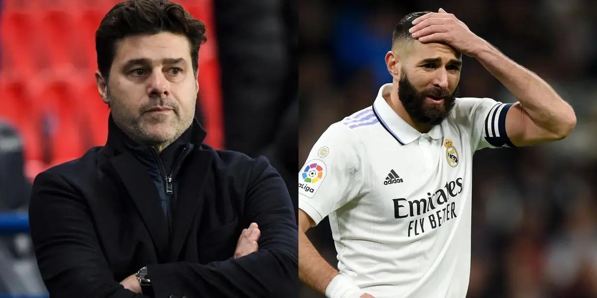 Mauricio Pochettino le exigió a Florentino Pérez la llegada de un nuevo delantero al Real Madrid.