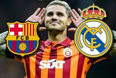 Mauro Icardi es el delantero elegido por el Real Madrid, y años atrás el FC Barcelona lo mandaron por la puerta de atrás