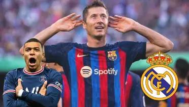 Mbappé a un paso del Real Madrid y este mensaje le da Lewandowski