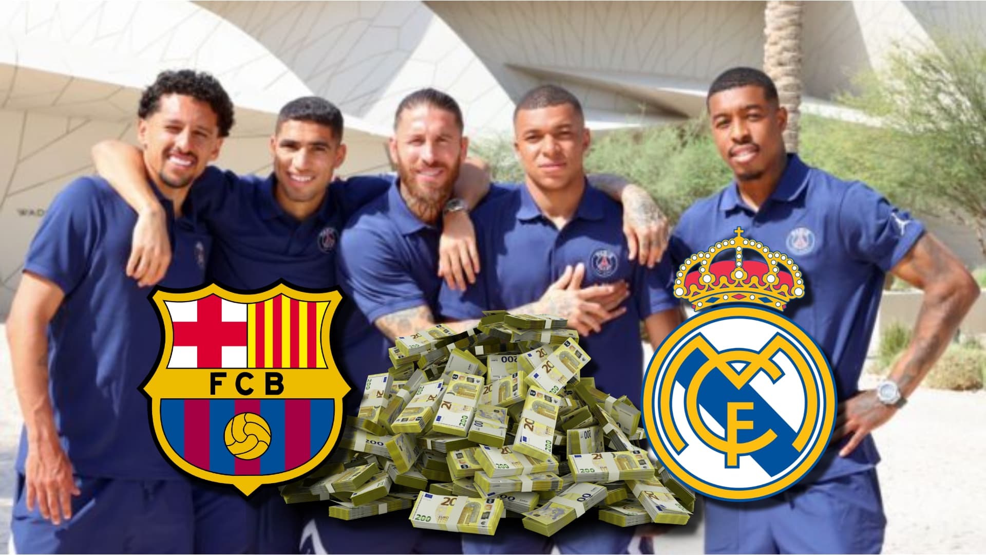 Mbappé al Madrid, ahora Barça quiere quitarle a PSG esta estrella de 90 millones