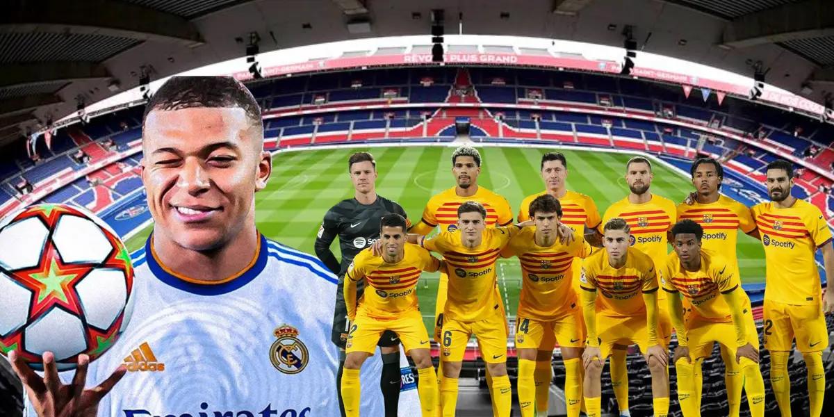 Mbappé al Madrid y PSG quiere a un jugador de Barca para que sea su 10