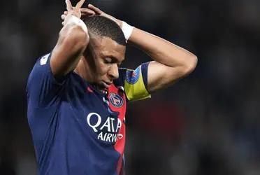 Mbappé atraviesa uno de los momentos más críticos desde su arribo a París