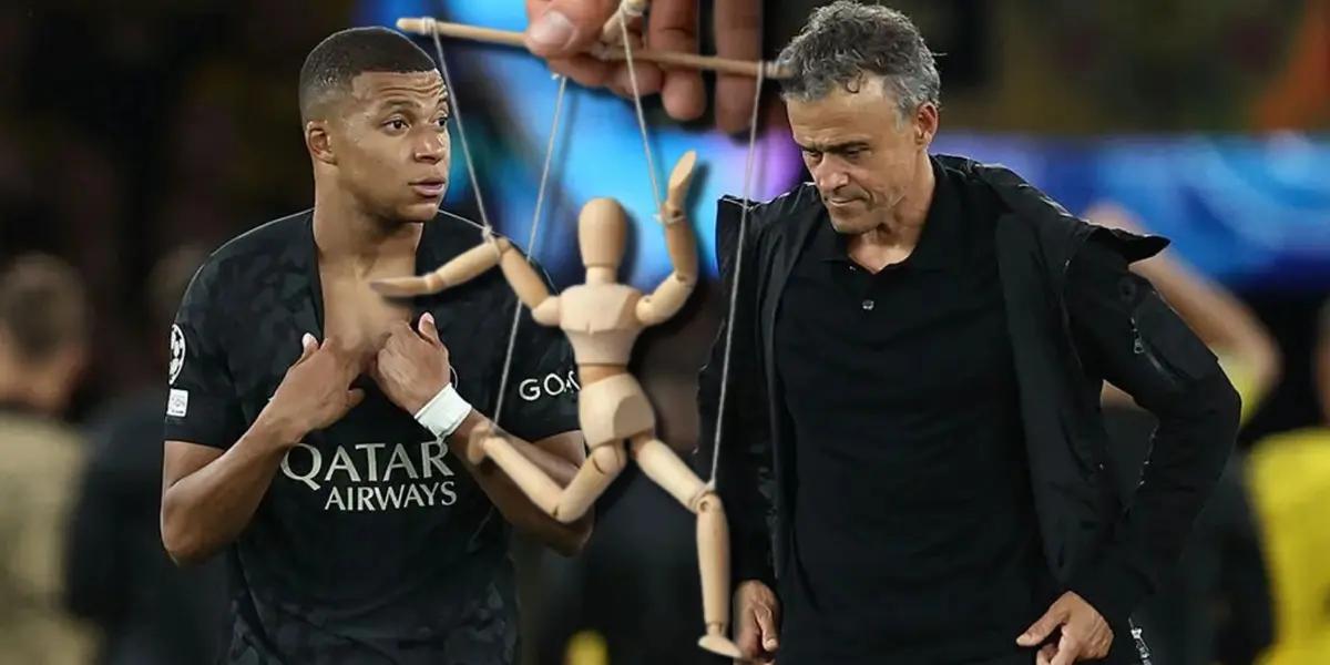 Mbappé cree que Luis Enrique es un títere de Qatar y mira lo que decidió el 7