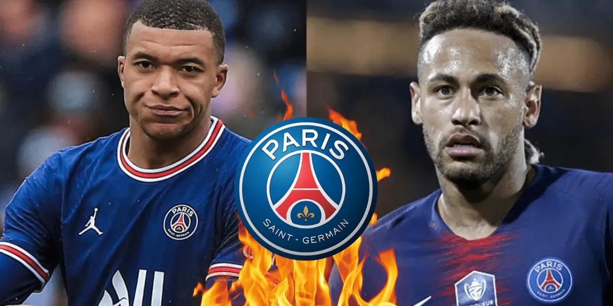 Mbappe enfureció contra Neymar por un motivo insólito.