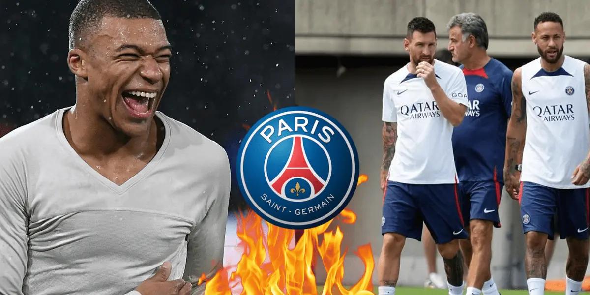 Mbappé estaría cada vez más creído y Messi y Neymar son víctimas de esto.