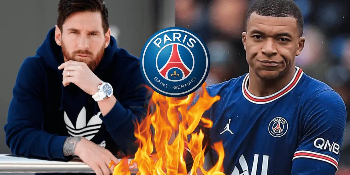 Mbappé estaría disgustado con los privilegios de Messi.