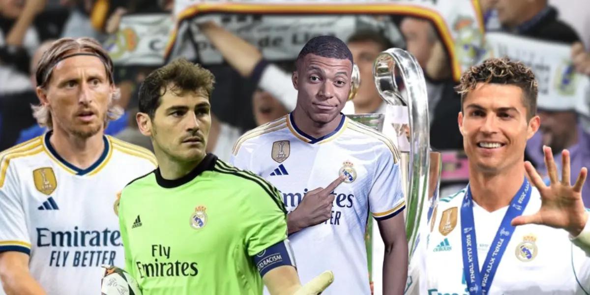 Mbappé gana 72 millones y mira la leyenda del Madrid que le vendió su casa