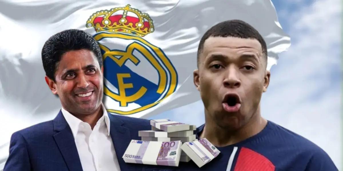 Mbappé ganará 15 millones en el Real Madrid, el PSG a su reemplazo le ofreció 80