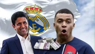 Mbappé ganará 15 millones en el Real Madrid, el PSG a su reemplazo le ofreció 80