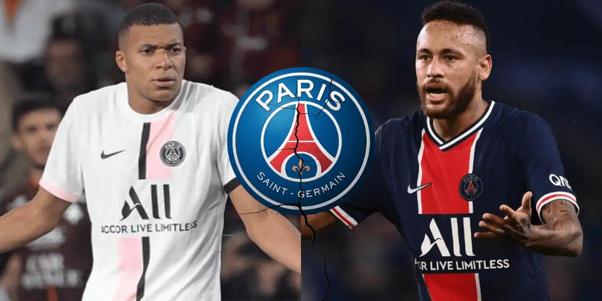 Mbappé habría logrado que gran parte de los laderos de Neymar se vayan de PSG.