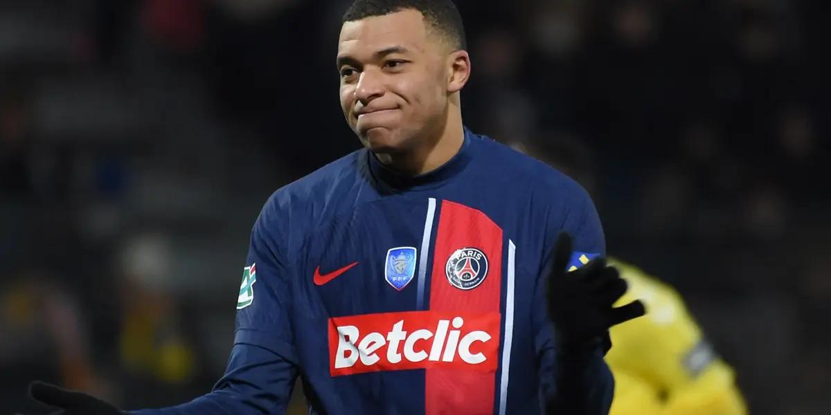 Mbappé negó haber firmado con el Madrid, pero así ya lo despidieron en el PSG
